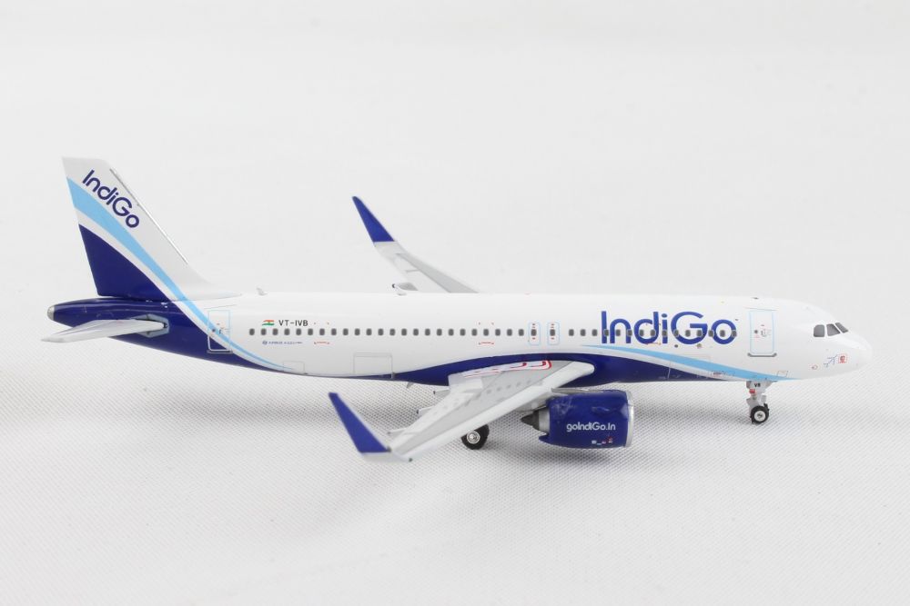 1:400 Phoenix Models Indigo Airlines Airbus A320neo VT-IVB 11677
