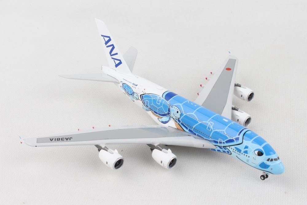 1:400 Phoenix Models All Nippon Airways (ANA) Airbus A380-800 "Lani" JA381A PH4386
