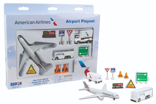 American Airlines Airport Playset "New Livery" Toy