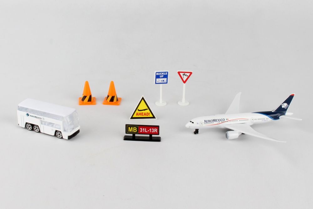 Aeromexico Airlines Airport Playset Toy