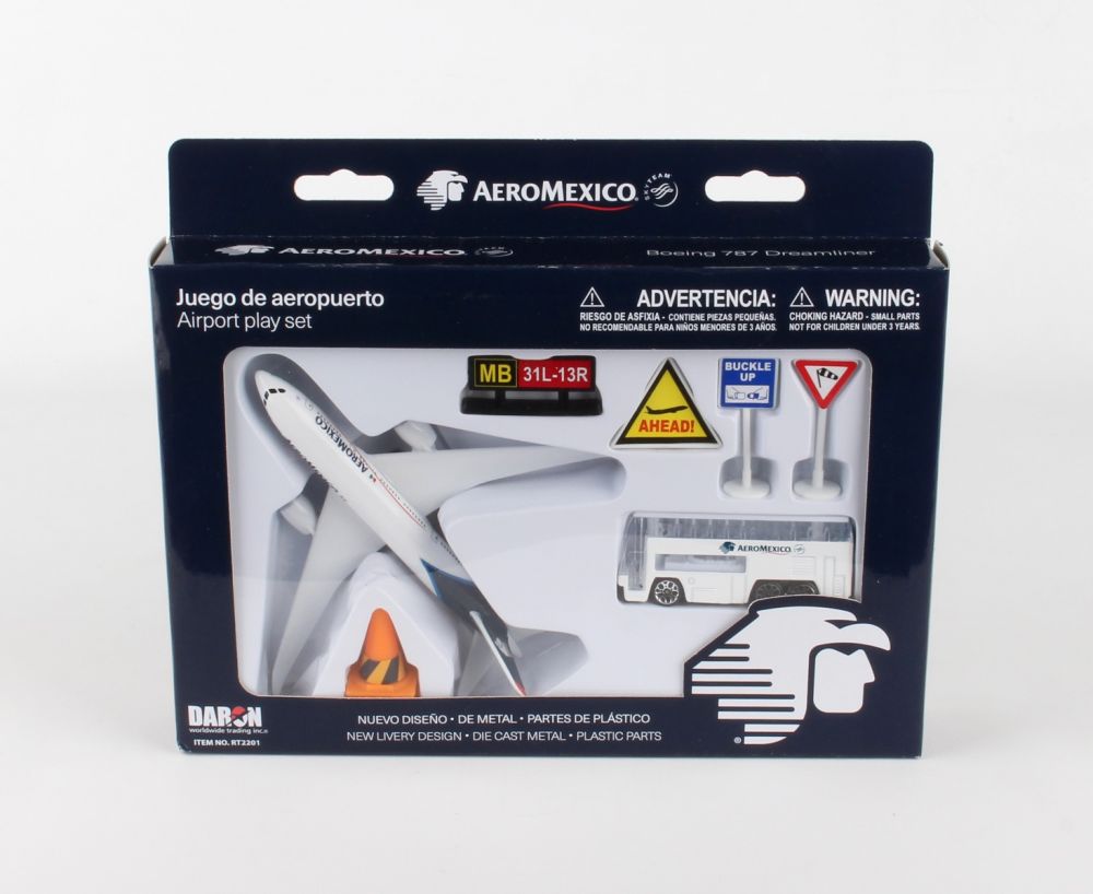 Aeromexico Airlines Airport Playset Toy