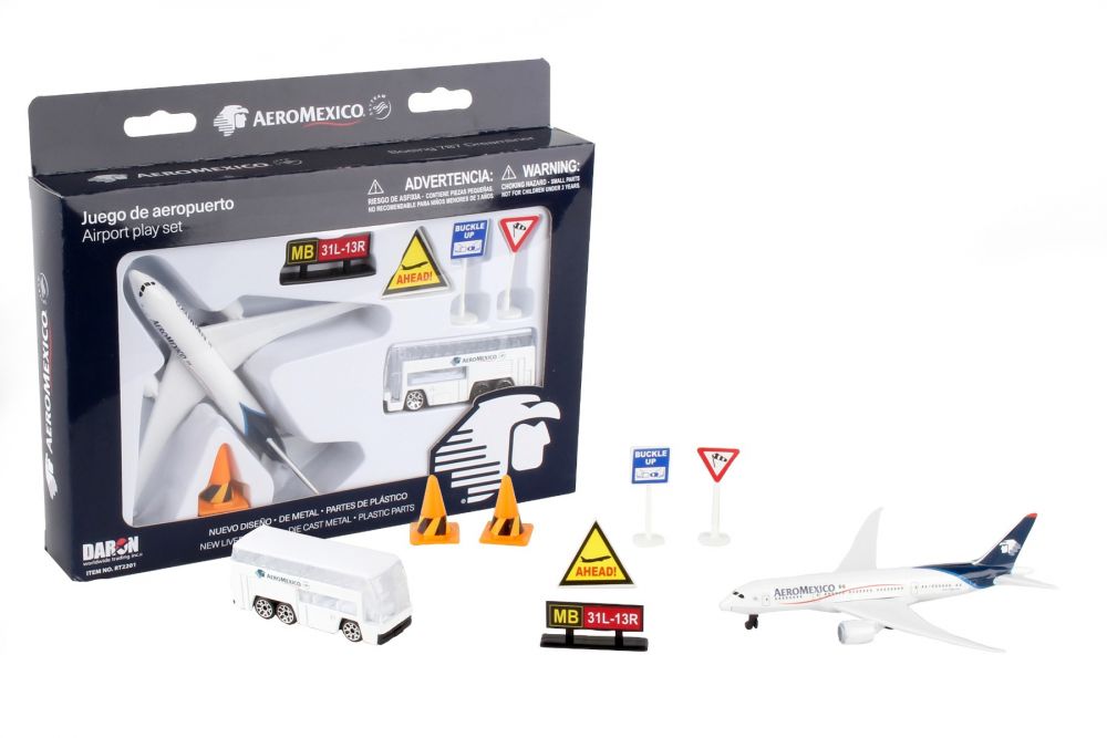 Aeromexico Airlines Airport Playset Toy