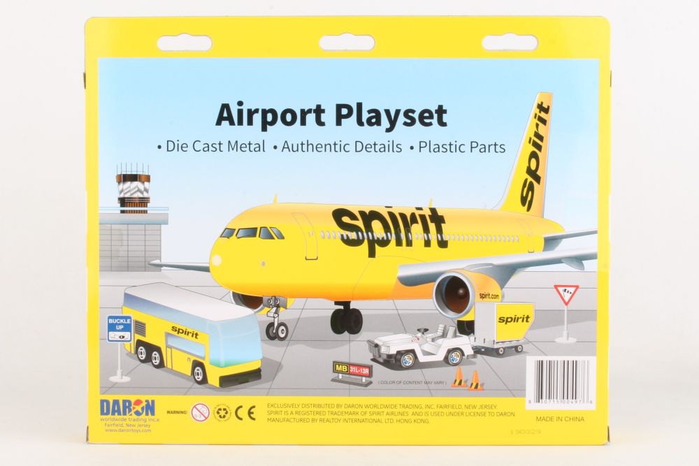 Spirit Airlines Airport Playset "New Livery" Toy