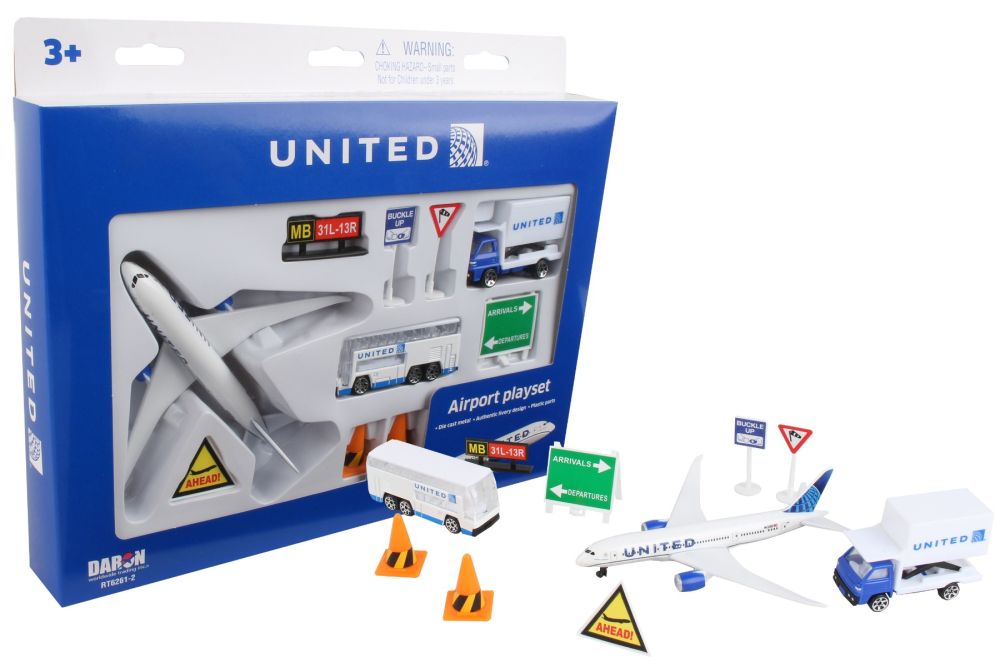 United Airlines Airport Playset "Toy"