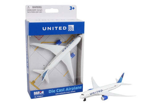 United Airlines Single Plane "2019 New Livery" Toy
