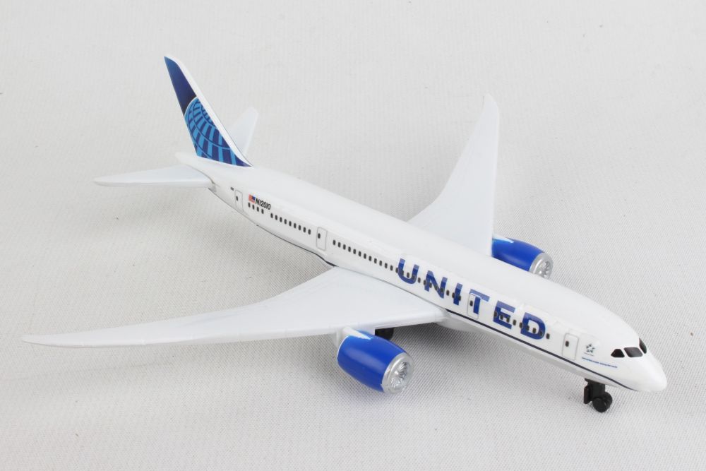 United Airlines Single Plane "2019 New Livery" Toy