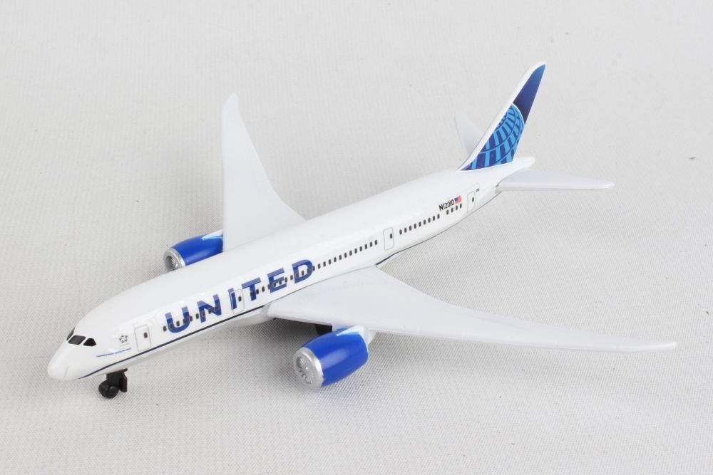 United Airlines Single Plane "2019 New Livery" Toy
