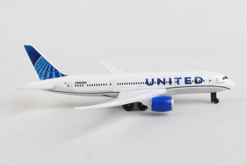 United Airlines Single Plane "2019 New Livery" Toy