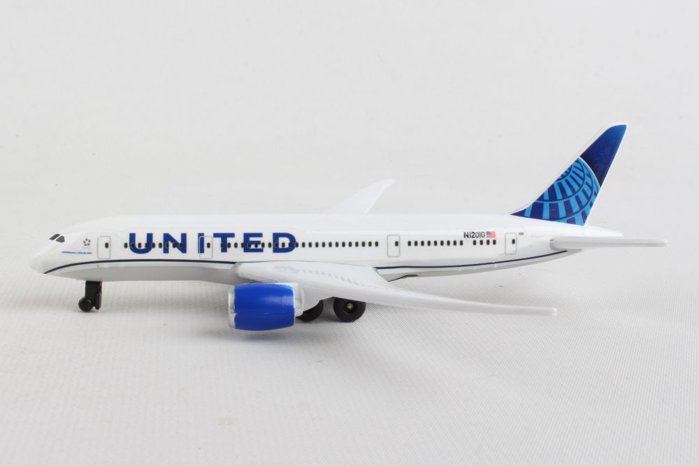 United Airlines Single Plane "2019 New Livery" Toy