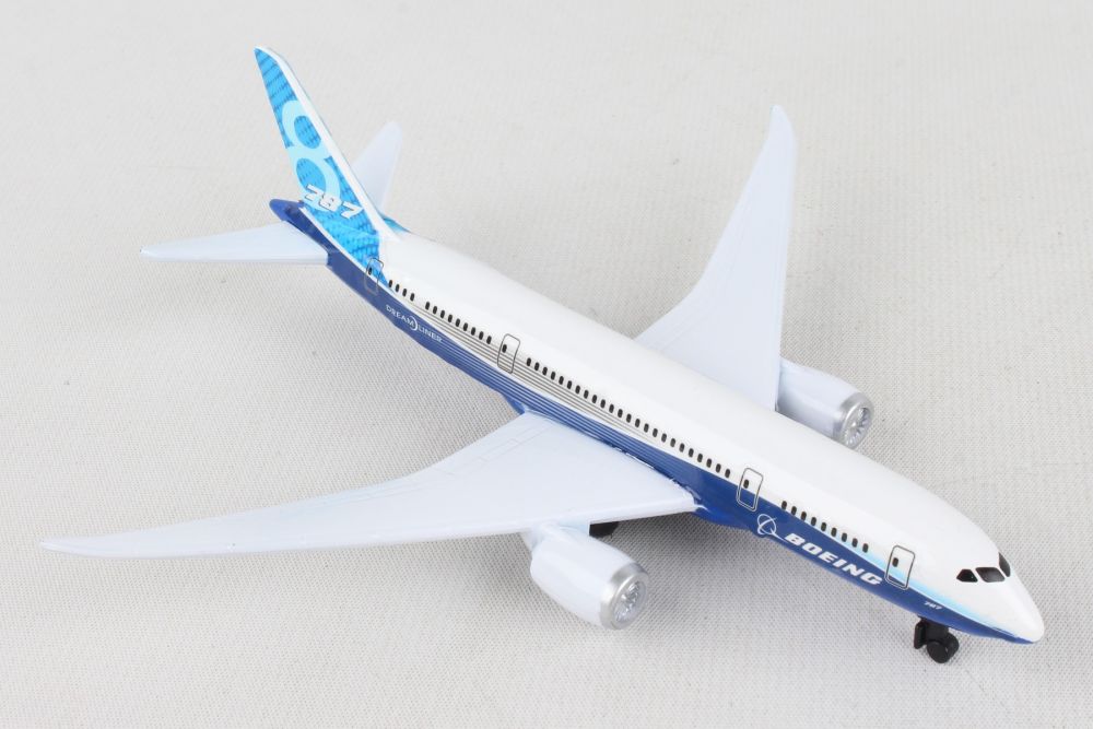 Boeing House Colors Commercial Airport Playset Toy