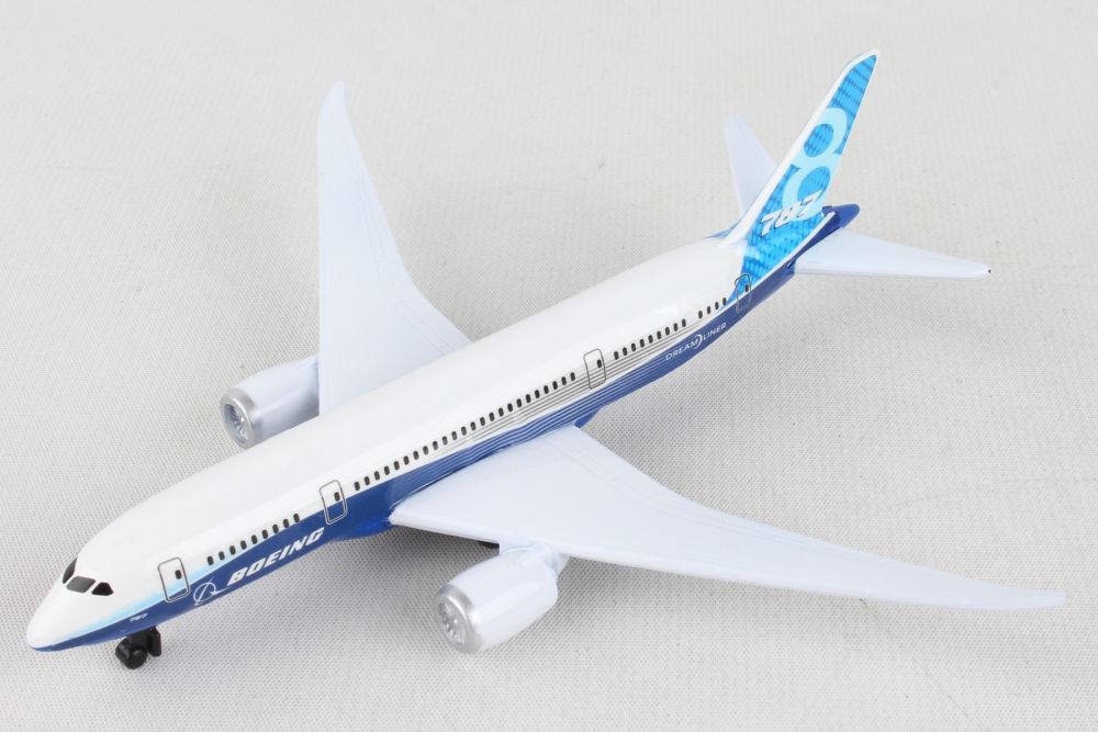 Boeing House Colors Commercial Airport Playset Toy