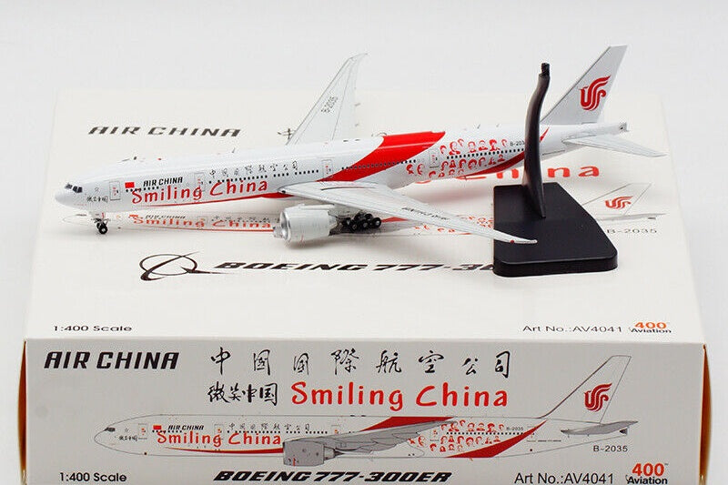 1:400 Aviation400 Air China Boeing 777-300ER "Smiling China" B-2035 AV4041