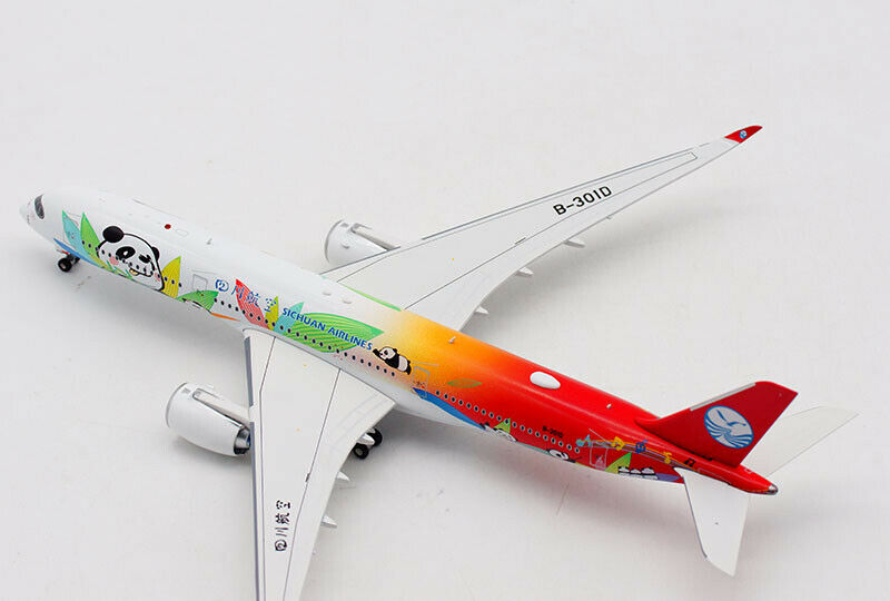 1:400 Aviation400 Sichuan Airlines Airbus A350-900 "Panda Livery" B-301D AV4007