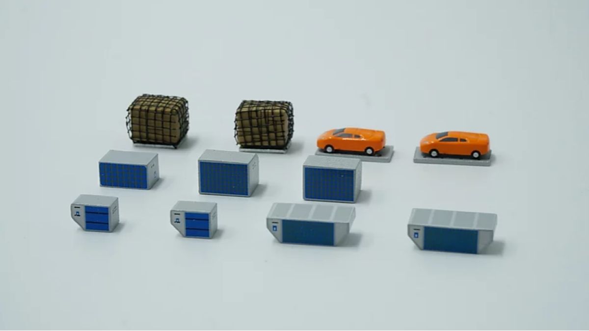 1:400 Fantasy Wings Ground Airport Service Support Vehicles Accessories (12 Piece) FWDP-CG-4003