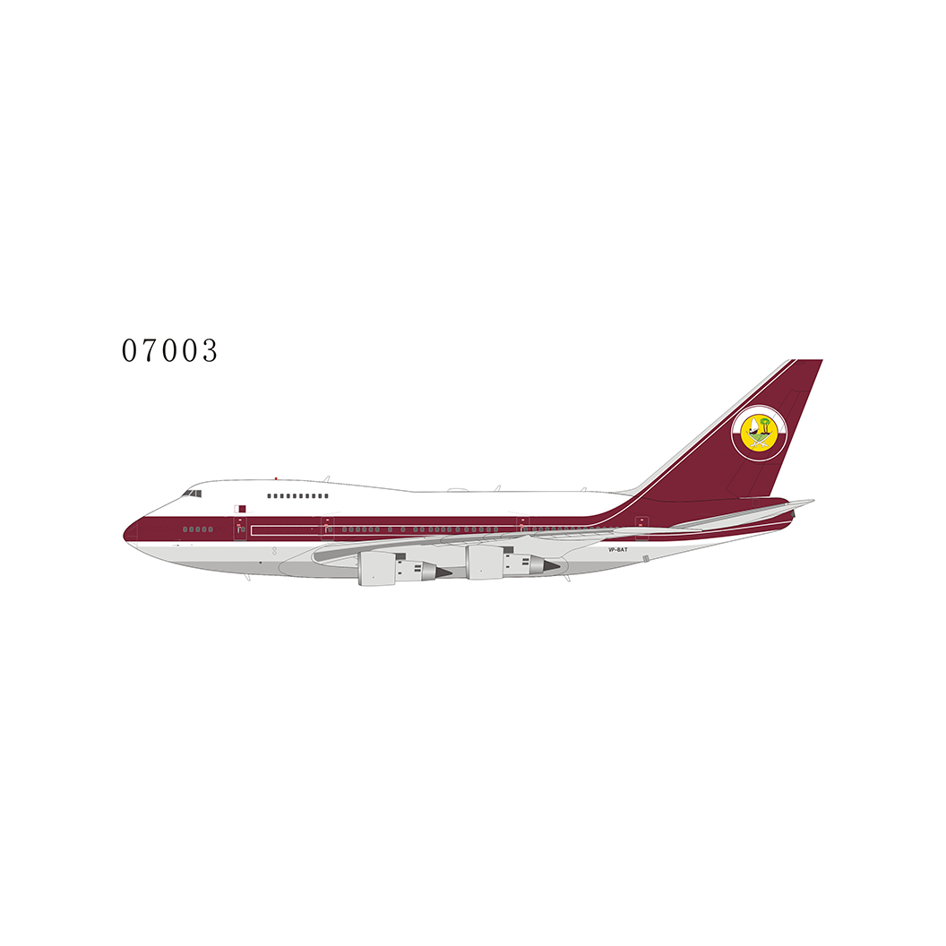 1:400 NG Models Private 747SP VP-BAT 07003