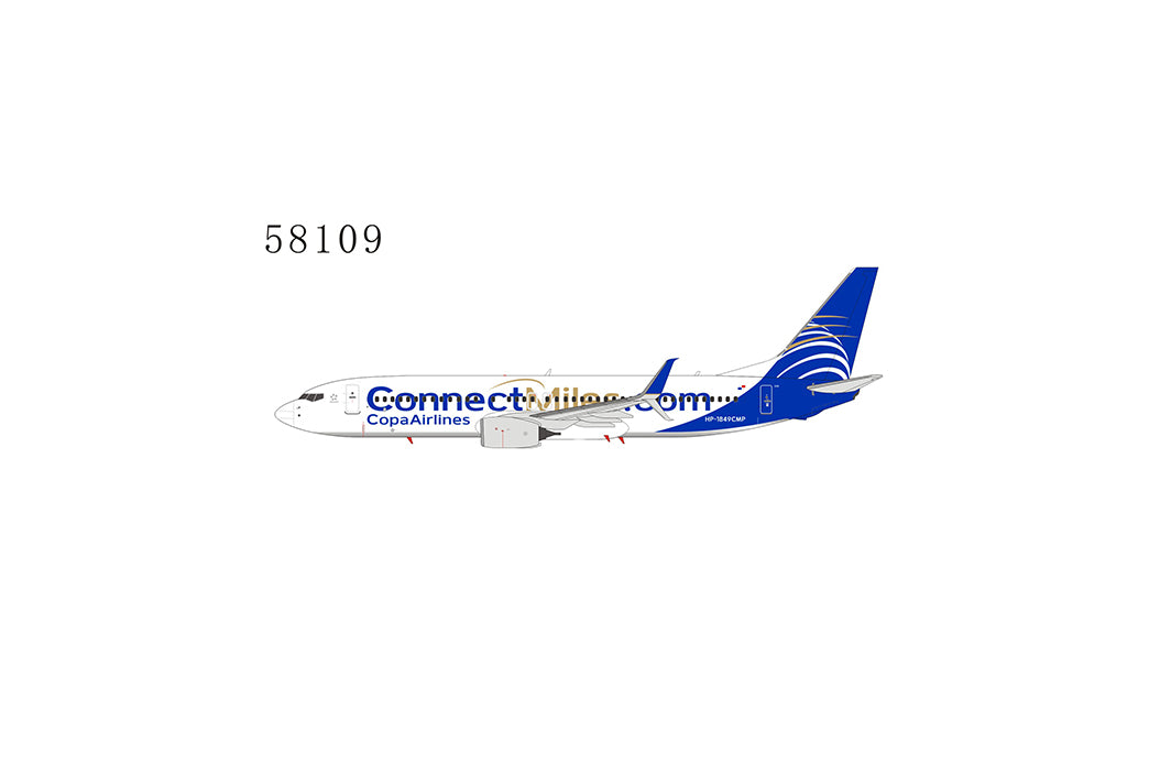 1:400 NG Models Copa Airlines Boeing 737-800 "Split Scimitars, ConnectMiles Livery" HP-1849CMP NG58109