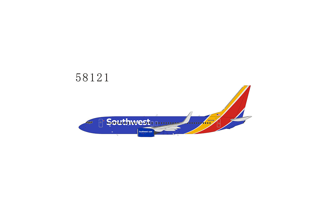 1:400 NG Models Southwest Airlines Boeing 737-800 "Grey Winglets" N8541W 58121