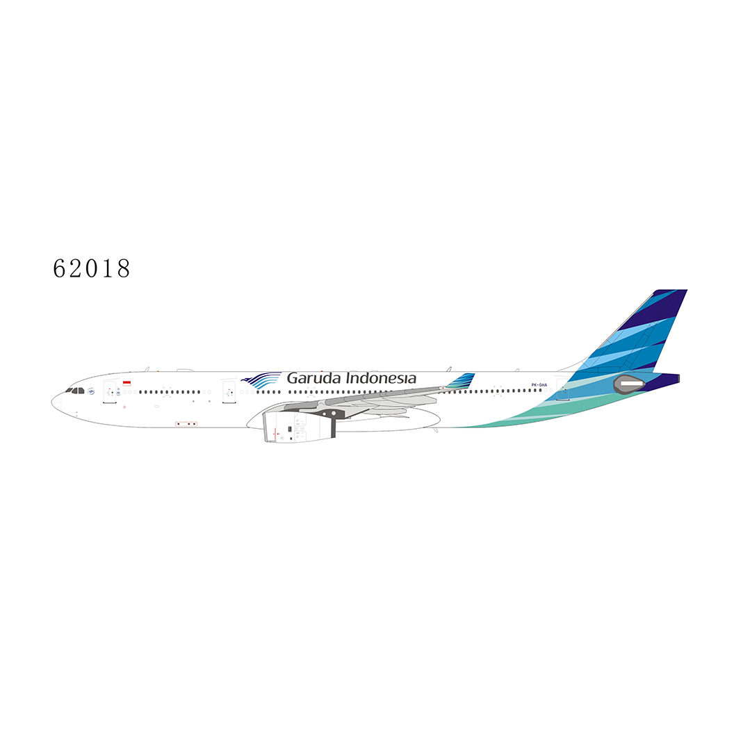 1:400 NG Models Garuda Indonesia Airbus A330-300 PK-GHA NG62018