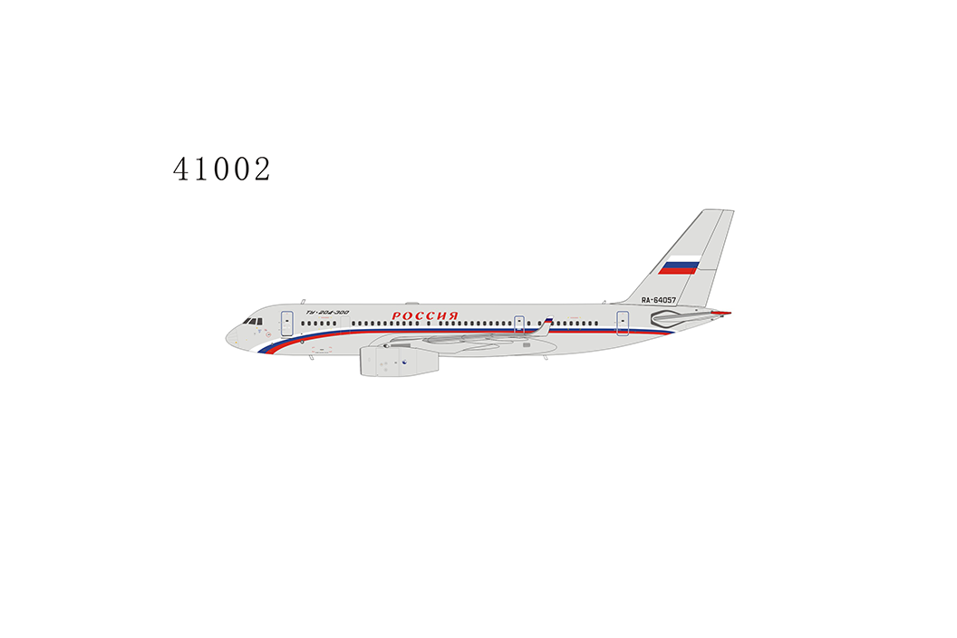 1:400 NG Models Russia State Transport Company Tupolev TU-204-300 RA-64057 NG41002