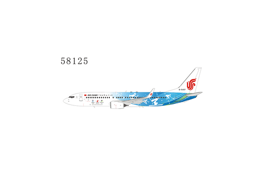 1:400 NG Models Air China Boeing 737-800 "2022 Beijing Winter Olympic Games" B-5497 58125